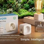 Prise connectée Meross MSS210 branchée sur un aquarium Low-Tech pour mesurer la consommation électrique